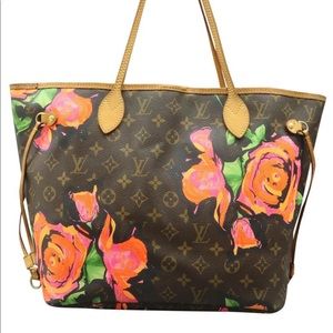 Louis Vuitton Neverfull MM Stephen Sprouse Roses